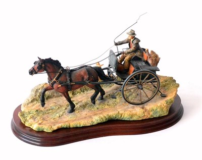 Lot 93 - Border Fine Arts 'The Country Doctor' (Man and Gig), model No. JH63 by Ray Ayres, limited...