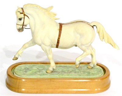 Lot 137 - Royal Worcester Welsh Mountain Pony 'Coed Coch Planed', model No. RW3802 by Doris Lindner,...