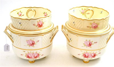 Lot 219 - Pair of Coalport ice pails