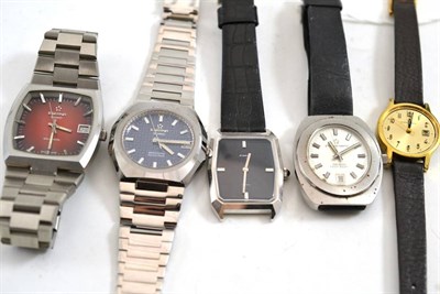 Lot 296 - Four Eterna wristwatches and a lady's Eterna wristwatch