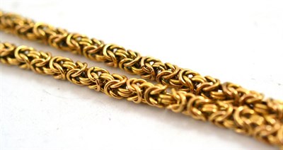 Lot 325 - A 9ct chain