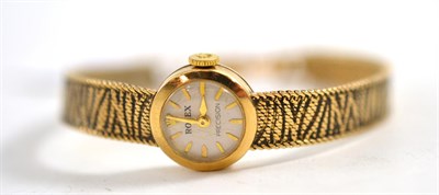 Lot 351 - A lady's 9ct gold wristwatch, signed Rolex