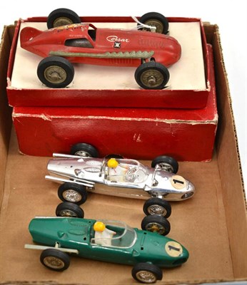 Lot 451 - Togi Corsar No.1 racing car, painted red, with 'Bit o Lace' decals, exhaust, rubber tyres,...