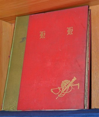 Lot 456 - Walker (Arthur N.) The Holcombe Hunt, 1937, numbered deluxe edition of 350, signed by the...