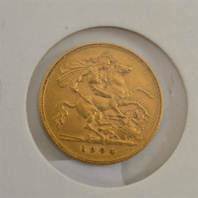 Lot 494 - A half Sovereign dated 1904