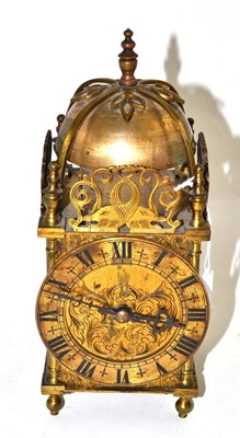 Lot 512 - A lantern clock