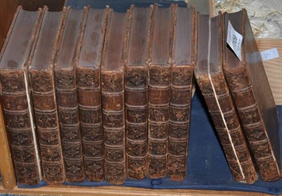 Lot 709 - Pope (Alexander) transl., The Iliad of Homer, 1760, six volumes; The Odyssey of Homer, 1760,...