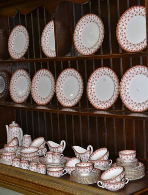 Lot 713 - Spode Fleur de Lys pattern part dinner and tea service