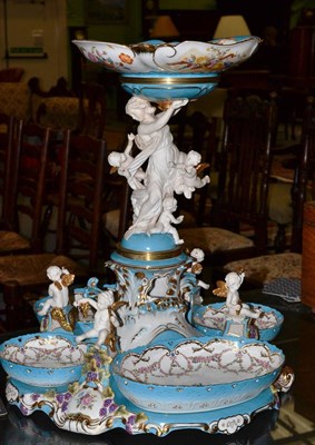 Lot 714 - A Sevres style centrepiece