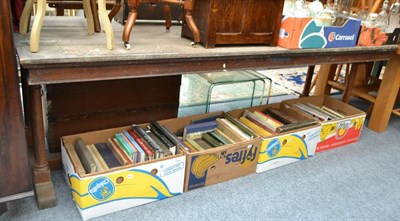 Lot 1025 - A 19th century pitch pine table