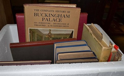 Lot 1052 - A small quantity of books including antique reference (in two boxes)