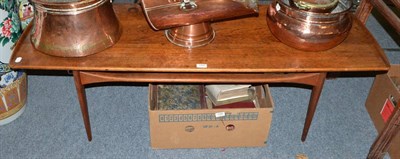 Lot 1088 - Danish teak coffee table