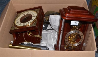 Lot 1140 - Six assorted modern timepieces