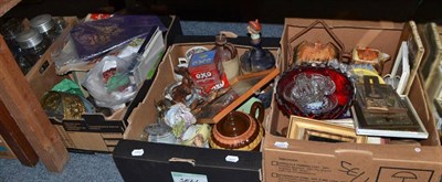 Lot 1177 - A large quantity of ceramics, metal wares, glass, albums/records etc (in twenty-two boxes)