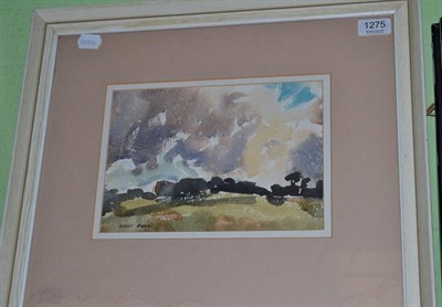 Lot 1275 - Angus Rands, Landscape, watercolour