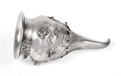 Lot 536 - A William IV/Victorian Silver Wine Funnel, Charles Fox, London 1833, the strainer no date but...