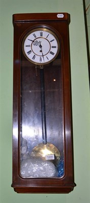 Lot 1446 - Vienna regulator clock