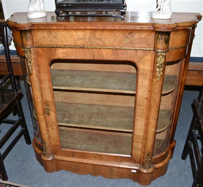 Lot 1471 - A Victorian walnut credenza