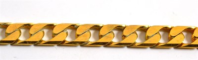 Lot 9 - A 9ct gold curb bracelet