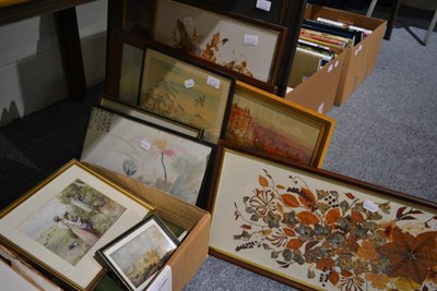 Lot 627 - Assorted topographical framed and unframed prints, etc