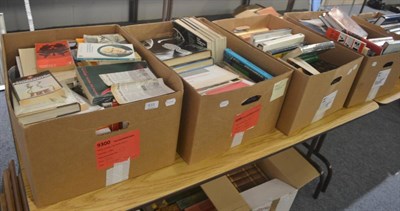 Lot 633 - Quantity of assorted books on art, theory, art history, physiology etc (in four boxes)