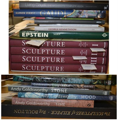 Lot 659 - Quantity of assorted modern mainly hardback books on sculpture on architecture, including Andy...