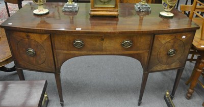 Lot 705 - A Regency mahogany sideboard