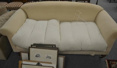 Lot 727 - Victorian Chesterfield settee