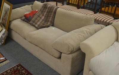 Lot 728 - Modern Jasper Conran upholstered two seater settee