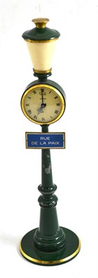 Lot 137 - Jaeger Street lamp clock