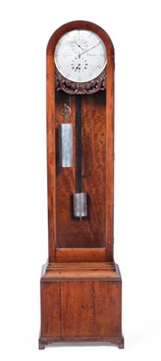 Lot 782 - A Mahogany Three Month Duration Longcase Regulator, signed Taffinder, Rotherham, Exhibition...