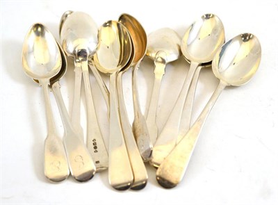 Lot 162 - Quantity of silver teaspoons