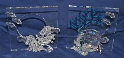 Lot 210 - A collection of Swarovski comprising: Wonders of the Sea, 657120 and 684266