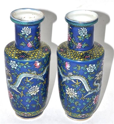 Lot 213 - Pair of Chinese vases