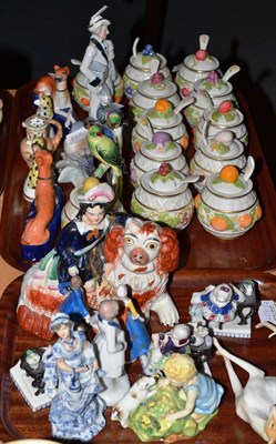 Lot 219 - Assorted ceramics, ornaments, Franklin mint