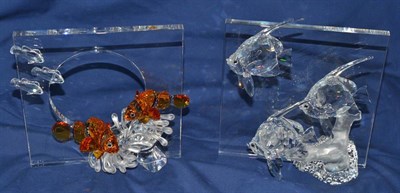 Lot 225 - A collection of Swarovski comprising: Wonders of the Sea, 854650 and 681823