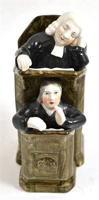 Lot 253 - Vicar and Moses pulpit group