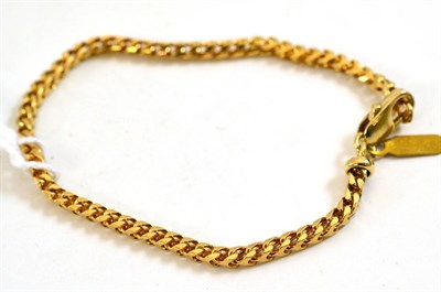 Lot 277 - 9ct gold bracelet