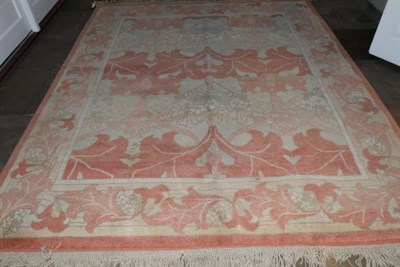 Lot 813 - William Morris Design Carpet Probably West Anatolia, late 20th century The soft terracotta and...