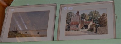 Lot 463 - Chris Fothergill, pair of watercolours