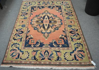 Lot 588 - Rug - probably Turkish/Afghan Wauroz?