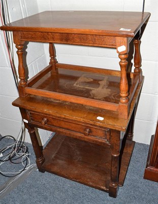 Lot 683 - A reproduction chest and coffee table