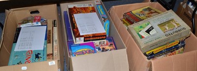 Lot 685 - Three boxes of board games