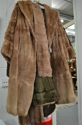 Lot 732 - Two fur coats