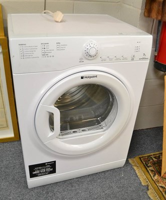 Lot 734 - A Hotpoint TVEL75C 7kg Experience tumble dryer with crease care cycle