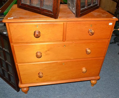 Lot 749 - Pine chest of drawers