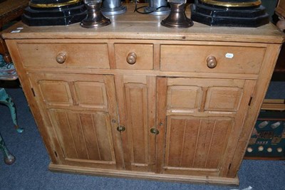 Lot 756 - Pine cupboard