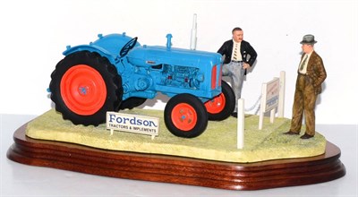 Lot 5035 - Border Fine Arts 'A Major Decision' (Fordson Major E1ADDN Tractor), model No. JH92 by Ray...