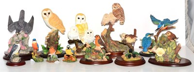 Lot 5037 - Border Fine Arts Bird Models including: 'A Watchful Eye', model No. SOC8, 'The Stoop', model...