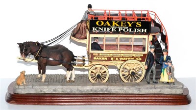 Lot 5046 - Border Fine Arts 'The London Omnibus', model No. B0736 by Ray Ayres, limited edition 165/500,...
